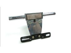 Support de plaque et eclairage