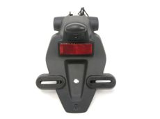 Support de plaque et eclairage