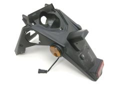 Support de plaque et eclairage