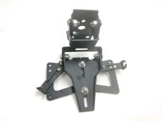 Support de plaque et eclairage