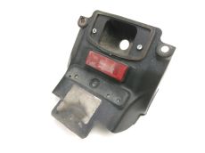 Support de plaque et eclairage