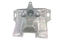 Support de plaque et eclairage