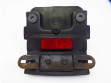 Support de plaque et eclairage