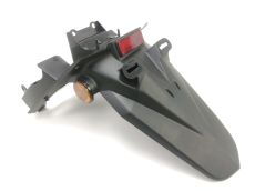 Support de plaque et eclairage