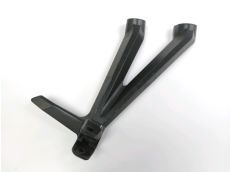 Platine arriere droite complete