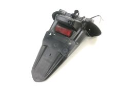 Support de plaque et eclairage