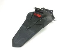 Support de plaque et eclairage