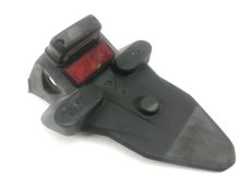 Support de plaque et eclairage