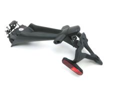 Support de plaque et eclairage