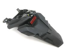 Support de plaque et eclairage