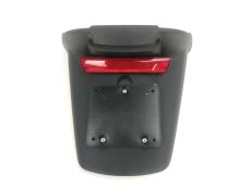 Support de plaque et eclairage