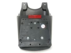 Support de plaque et eclairage