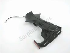 Support de plaque et eclairage