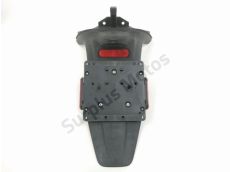 Support de plaque et eclairage