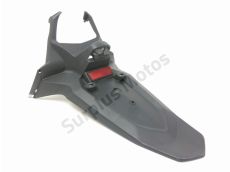 Support de plaque et eclairage