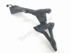 Support de plaque et eclairage