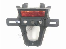 Support de plaque et eclairage