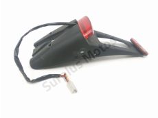 Support de plaque et eclairage