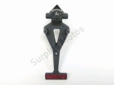 Support de plaque et eclairage