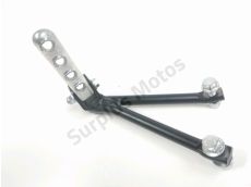 Platine et repose pieds arriere gauche