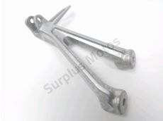 Platine arriere droite complete