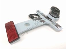 Support de plaque et eclairage