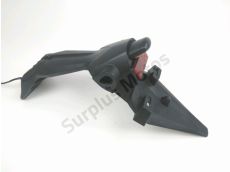 Support de plaque et eclairage