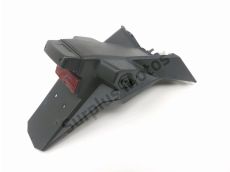 Support de plaque et eclairage