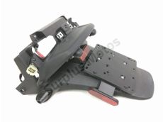 Support de plaque et eclairage