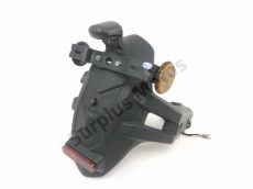 Support de plaque et eclairage