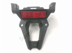 Support de plaque et eclairage