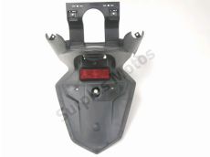 Support de plaque et eclairage