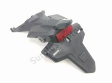 Support de plaque et eclairage