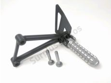 Platine et repose pieds arriere gauche