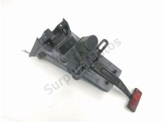 Support de plaque et eclairage