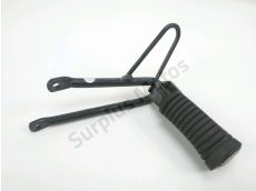 Platine et repose pieds arriere gauche