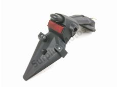 Support de plaque et eclairage