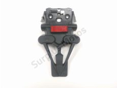 Support de plaque et eclairage