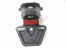 Support de plaque et eclairage