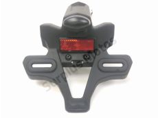 Support de plaque et eclairage