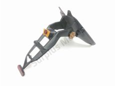 Support de plaque et eclairage