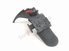 Support de plaque et eclairage