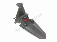 Support de plaque et eclairage