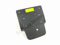 Support de plaque et eclairage