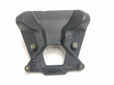 Support de plaque et eclairage