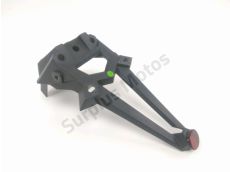 Support de plaque et eclairage