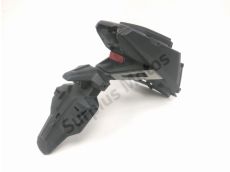 Support de plaque et eclairage