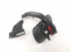 Support de plaque et eclairage