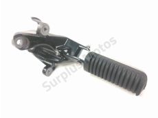 Platine et repose pieds arriere gauche