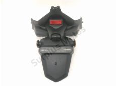 Support de plaque et eclairage